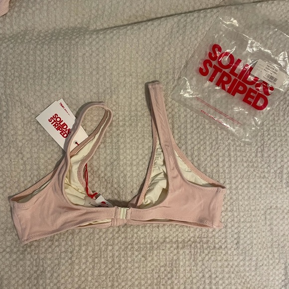 Solid & Striped NWT Jade Bikini in light pink - Picture 11 of 12